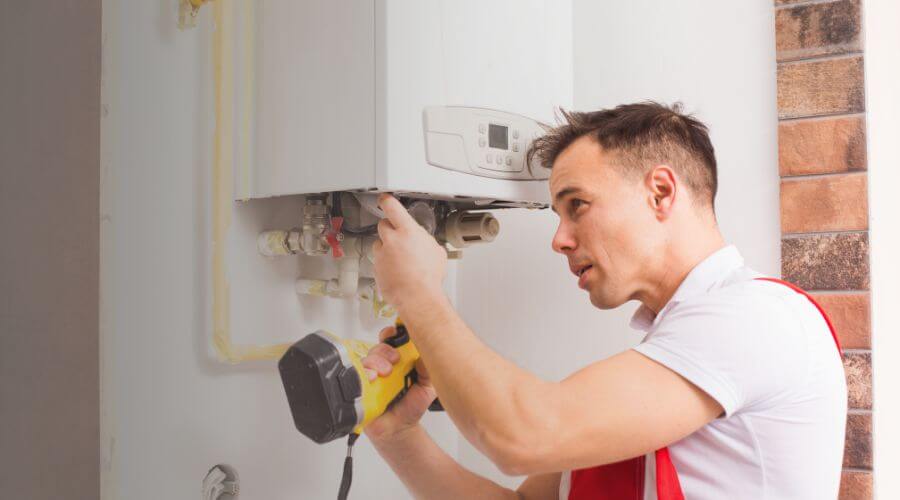 Local water heater installation in South Easton, MA